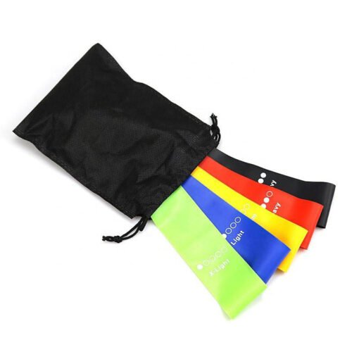 5pcs yoga Loop Resistance Bands (4)