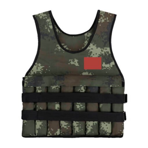 Gilet lesté Camouflage ajustable (1)