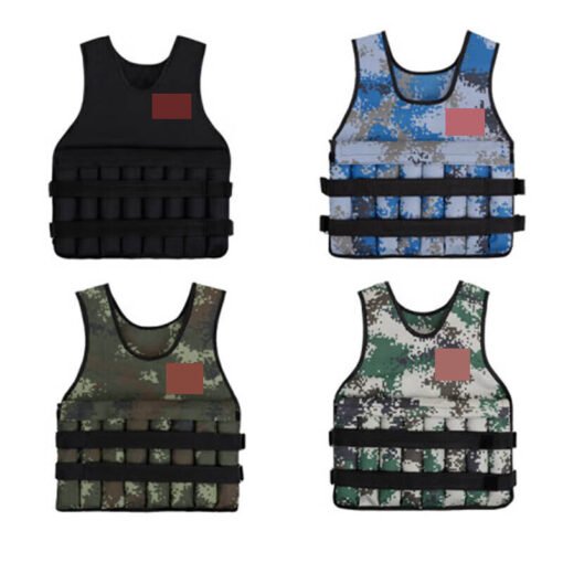 Adjustable Camouflage Weighted Vest (2)