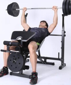 Barbell Bar Press Rack Sit Up Bench