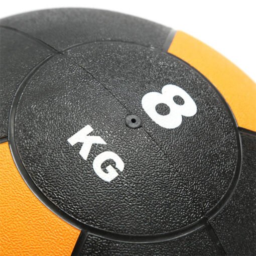 Black And Pink Rubber Single Grip Medicine Ball (4)