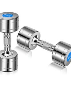 Chrome Plated Stainless Steel Dumbbells