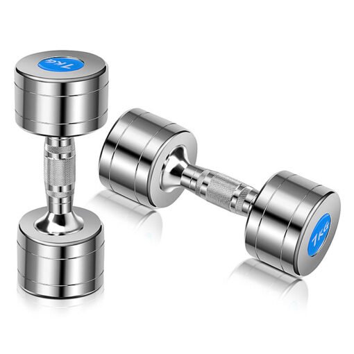 Chrome Plated Stainless Steel Dumbbells