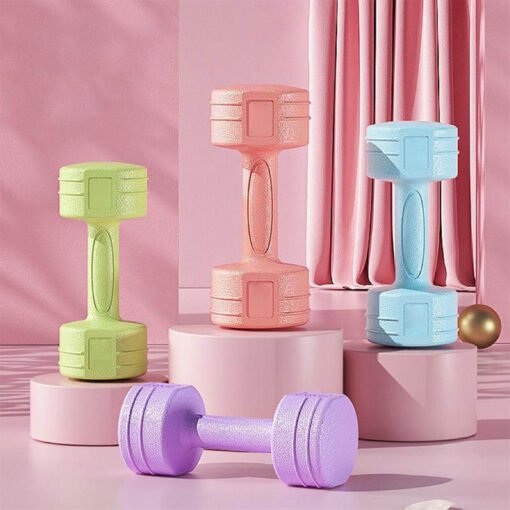 Eco Friendly PVC Dumbbell Set (1)