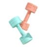 Eco Friendly PVC Dumbbell Set (2)