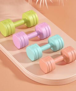 Eco Friendly PVC Dumbbell Set (3)