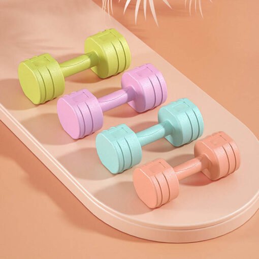 Eco Friendly PVC Dumbbell Set (3)