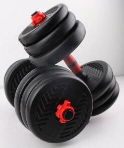 Eco friendly Multifunctional Ironsand+Cement Dumbbell Barbell Set with Kettlebell Bars (2)