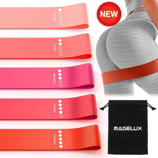 Exercise Elastic Latex Resistance band (5)