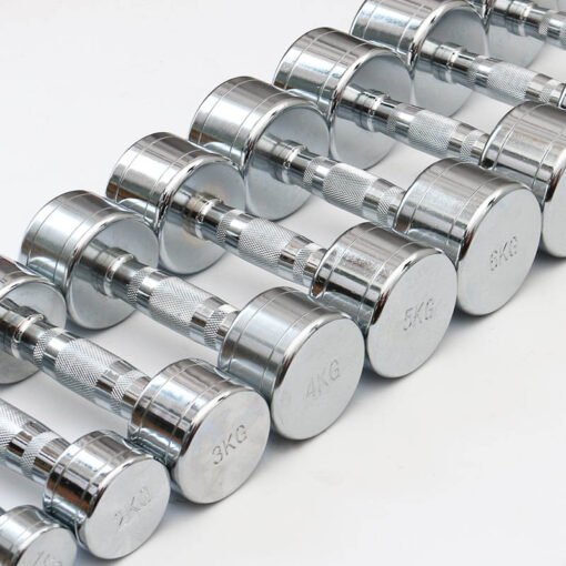 Fitness Equipment Stainless Steel Dumbbells (2)