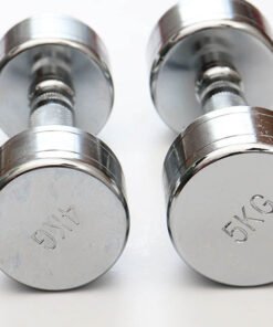 Fitness Equipment Stainless Steel Dumbbells (3)