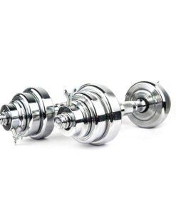 Fitness Steel Plated Dumbbell Free Barbell (1)