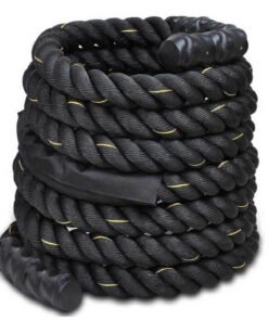 Gym Training Black Fitness Battle Ropes (1)