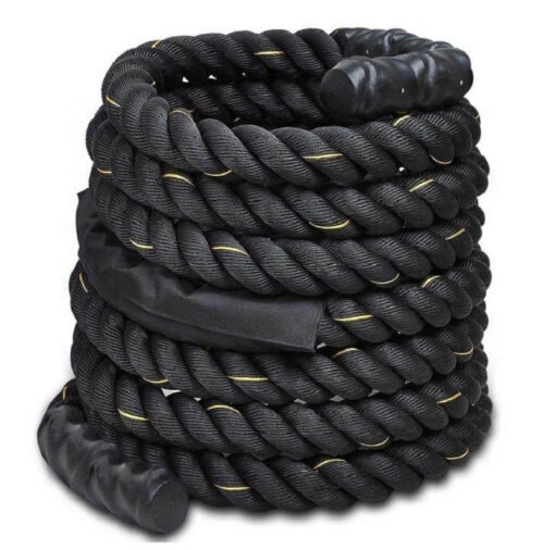 Gym Training Black Fitness Battle Ropes (1)