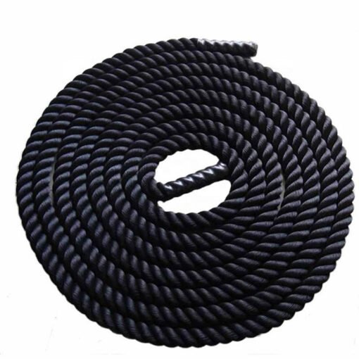 Gym Training Black Fitness Battle Ropes (2)