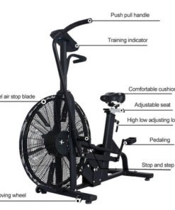 Household Aerobic Fitness Wind Resistance Bike (1)