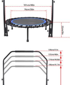 Jumping Trampolines With Adjustable Handle (1)