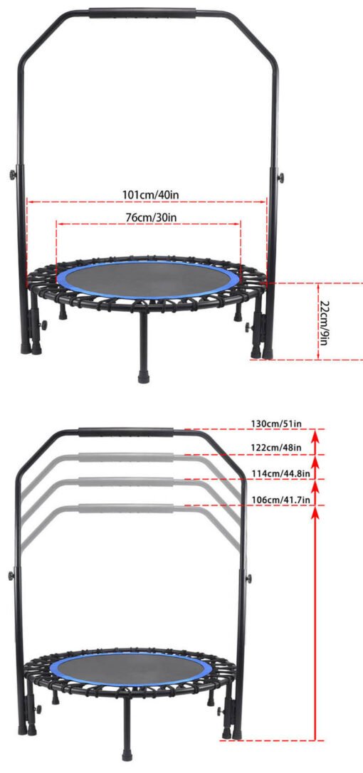 قفز الترامبولين بمقبض قابل للتعديل (1)