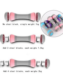 Lady Small 5 in 1 Adjustable Weight Dumbbell (3)