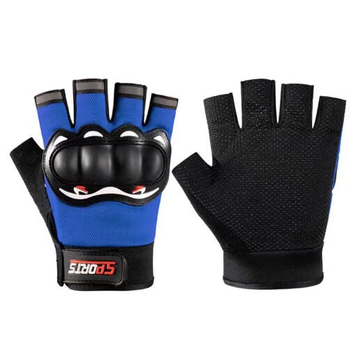 Outdoor Motorcycle Protection Half Gloves (1)