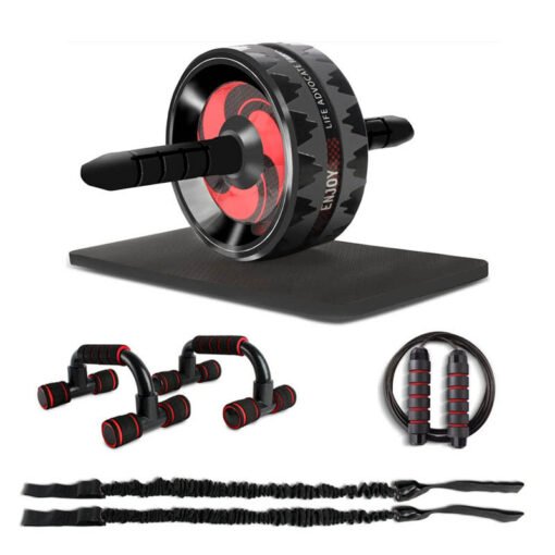 Abdominal roller set