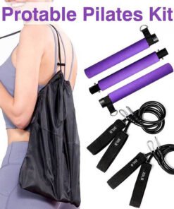 Pilates Bar Kit with Resistance Bands (5)