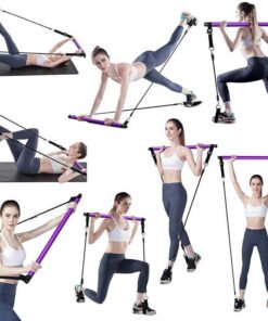 Pilates Bar Kit with Resistance Bands (6)