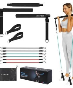 Pilates Bar Kit with Resistance Bands (7)