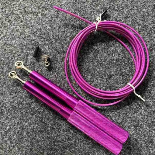 Steel Wire Jump Rope with Al Alloy Handles (4)