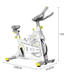 Bicicleta de spinning vertical silenciosa para interiores (1)