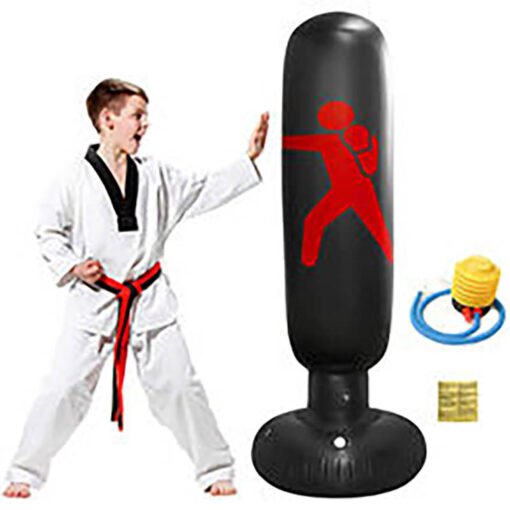 Water Filled PVC Child Inflatable Freestanding Punching Bag (9)