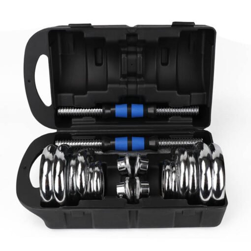 Wholesale Cast Iron Plated Adjustable Dumbbell Set (2)