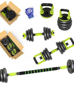 Wholesale Multi function Rubber Coated Dumbbell (2)