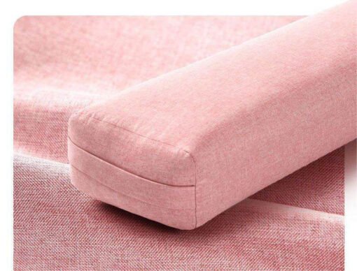 Yoga Bolster Pillow Premium Meditation Bolsters Supportive Rectangular Cushion (2)