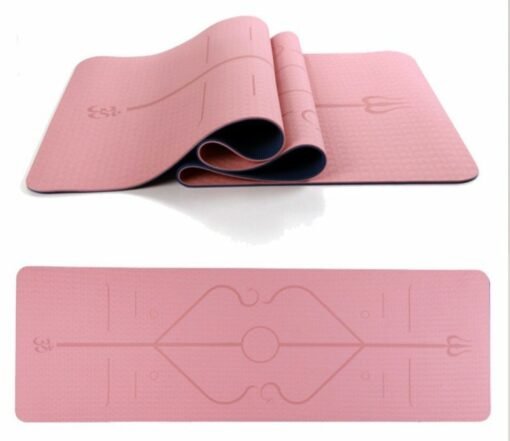 Double Layer TPE Yoga Mat 6mm