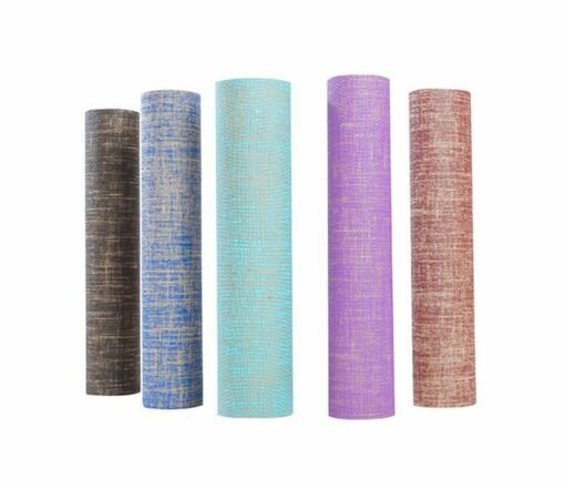 Hemp + PVC Yoga Mat