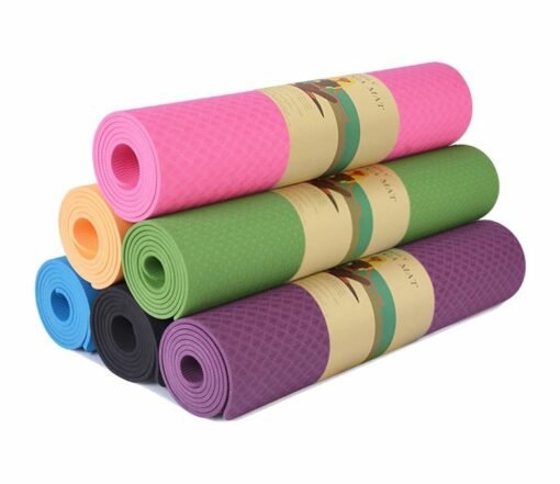 Single Colour TPE Yoga Mat