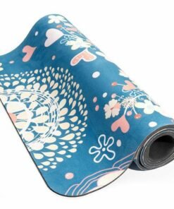 Suede Rubber Yoga Mat