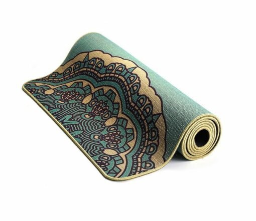 Non-slip Jute+Natural Rubber Eco Yoga Mat