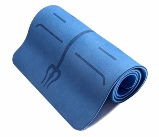 Eco-Friendly Double Color Laser Tpe Yoga Mat