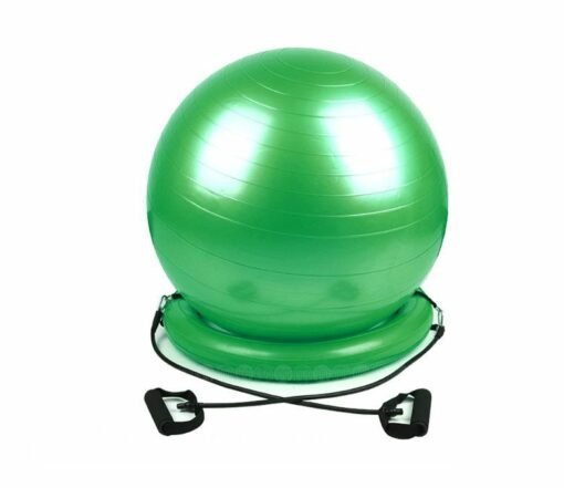 GYM Ball with Base and Resistance Bands