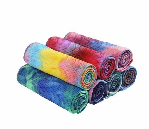 Tie-dye Yoga Towel