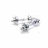 Steel Plated Dumbbell Free Barbell