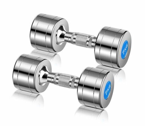 Chrome Plated Stainless Steel Dumbbells