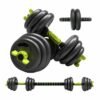 Multi-function Rubber Coated Dumbbell