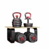 Dumbbell Barbell Set with Kettlebell Bars