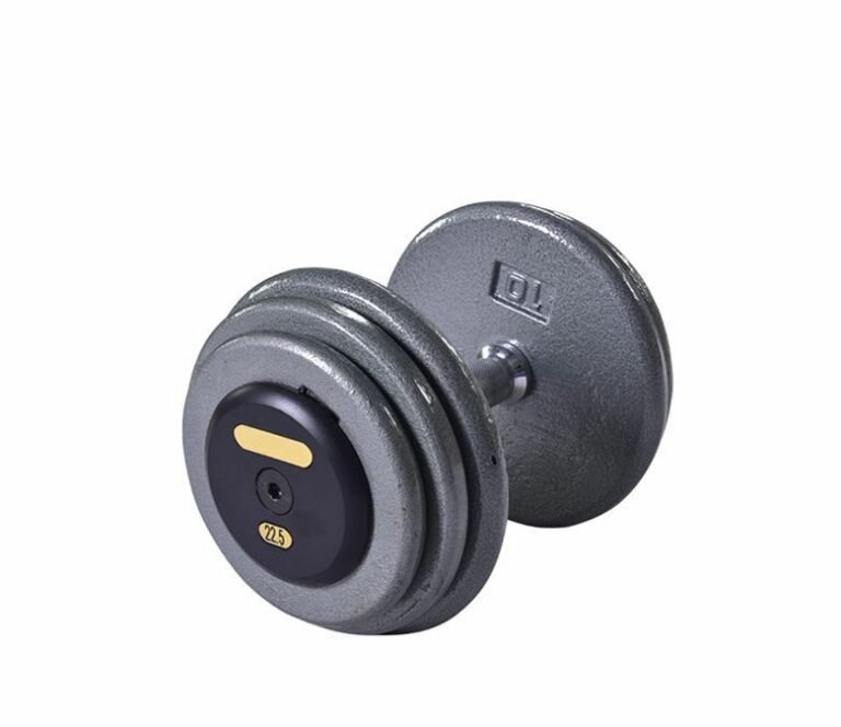 Чугунная гантель большого веса