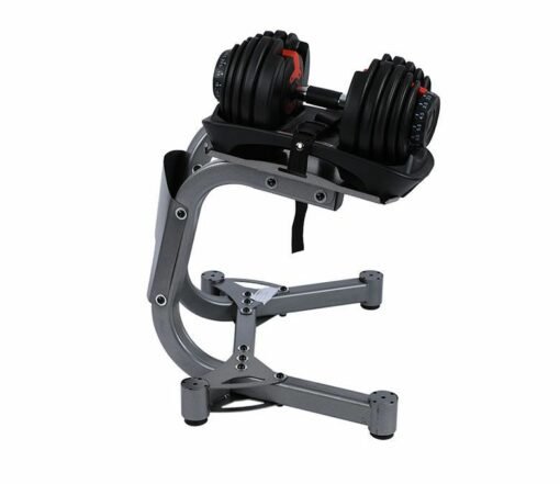 24kg Adjustable Dumbbells Rack Stand