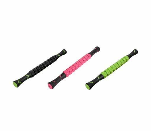 Massage Stick with 9 Muscle Rollers