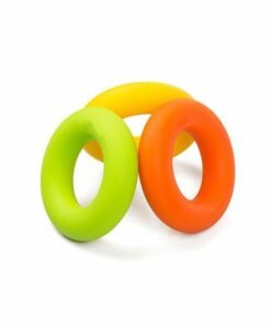 Easy Carry Silicon Rubber Hand Grip Ring Strength Trainer